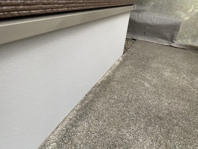 汚れが目立ちにくくなった基礎