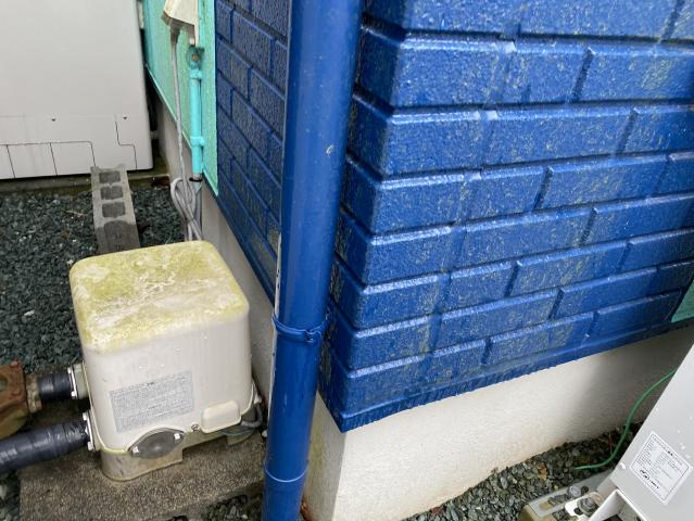 施工前の樋