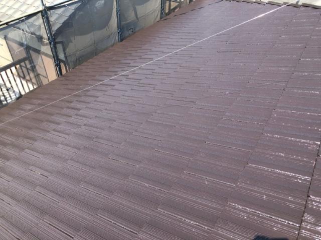 S様邸の屋根塗装リフォーム