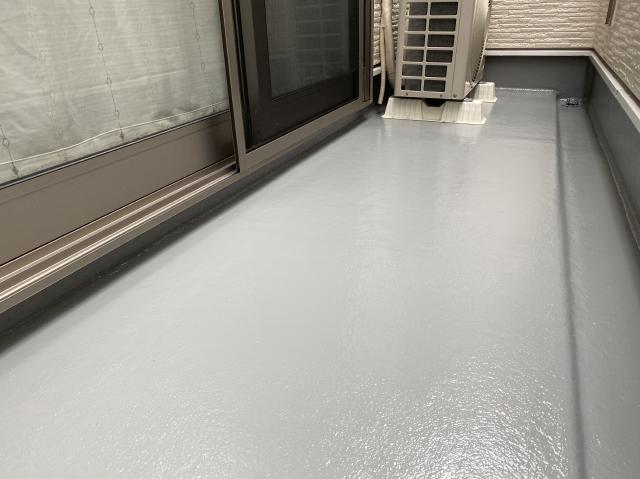 施工後のベランダ