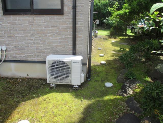 施工前の樋