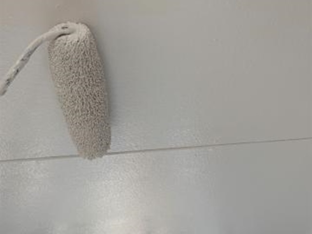 軒天の塗装工程