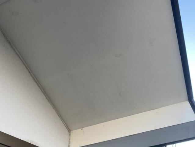 施工前の軒天