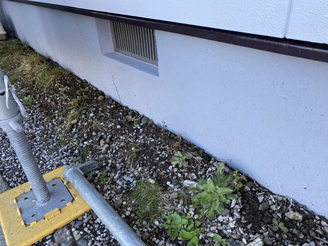 施工後の基礎
