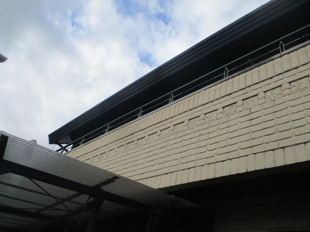 施工前の破風