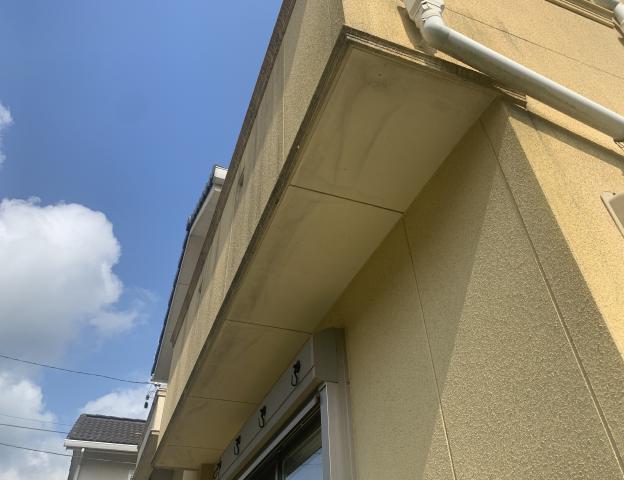 施工前の軒天