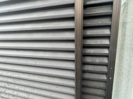 色あせが見られた雨戸