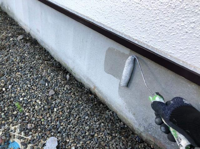 基礎の下塗り