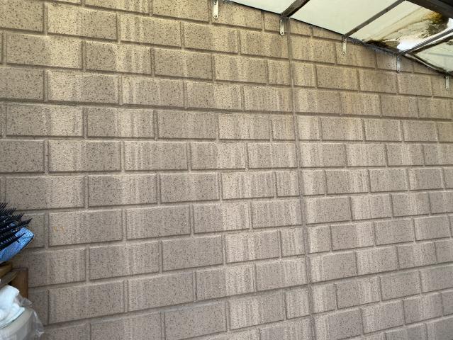 汚れやむらが見られた施工前の外壁
