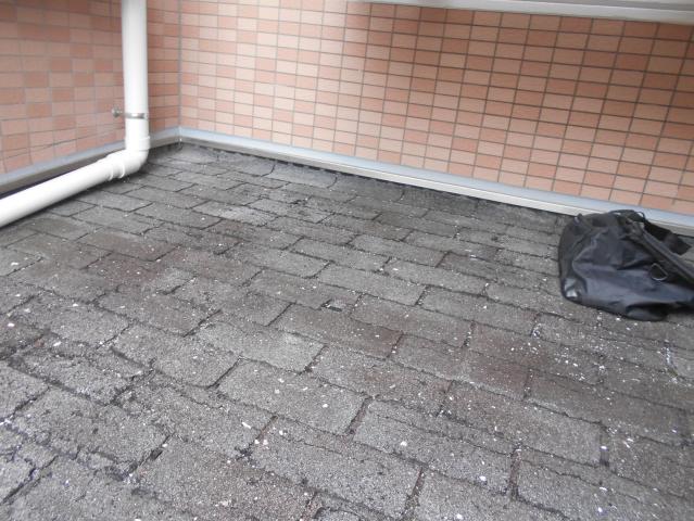 屋根板金工事の施工状況