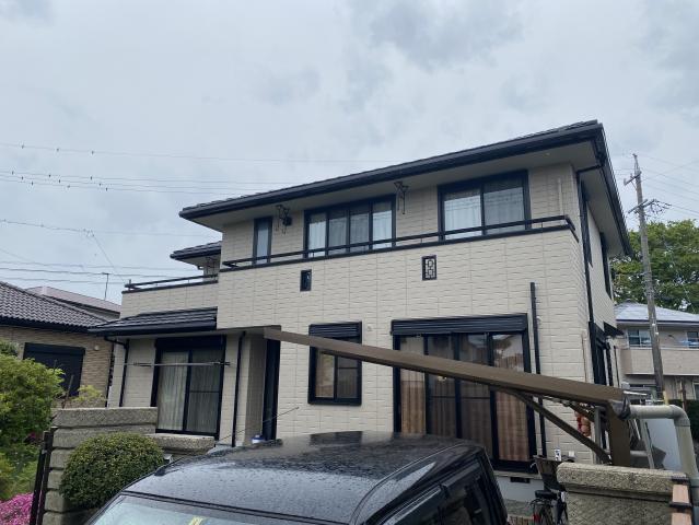 H様邸の外壁塗装リフォーム