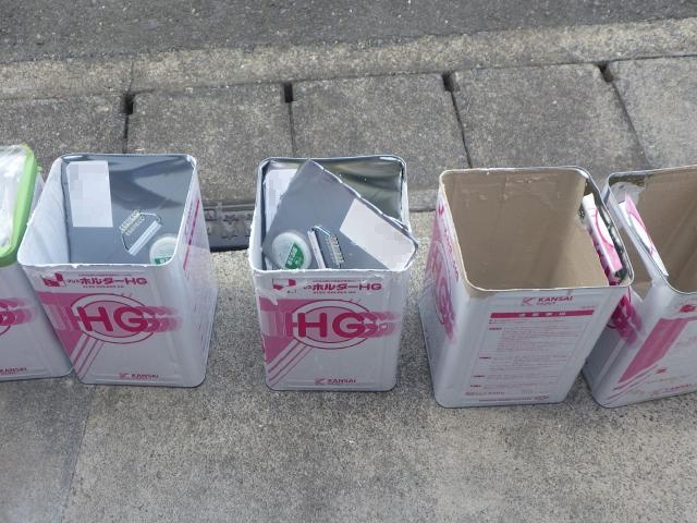 施工で使用した塗料