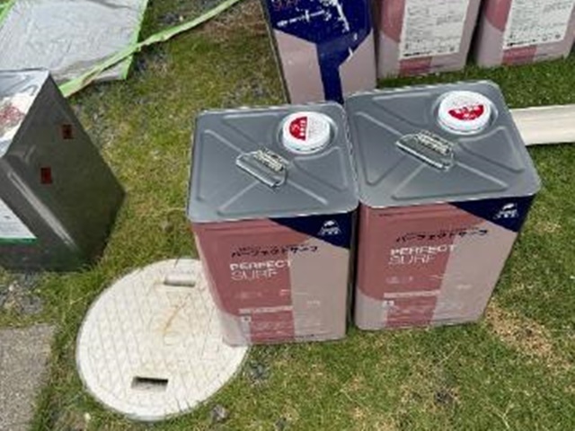 施工で使用した塗料