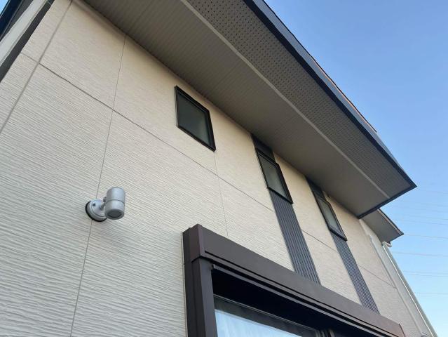 施工前の軒天