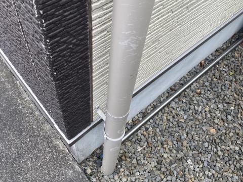 施工前の樋