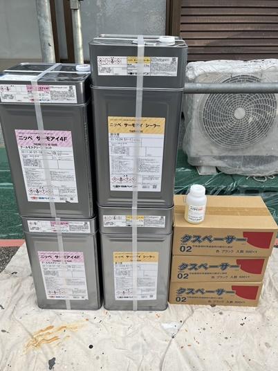 屋根塗装に使用した塗料