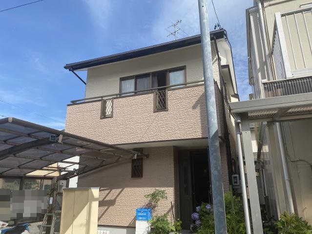 K様邸の外壁塗装・屋根カバー工事