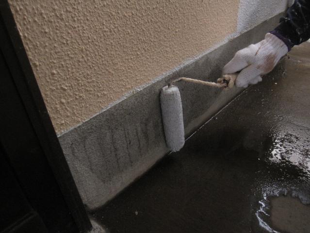基礎の下塗り