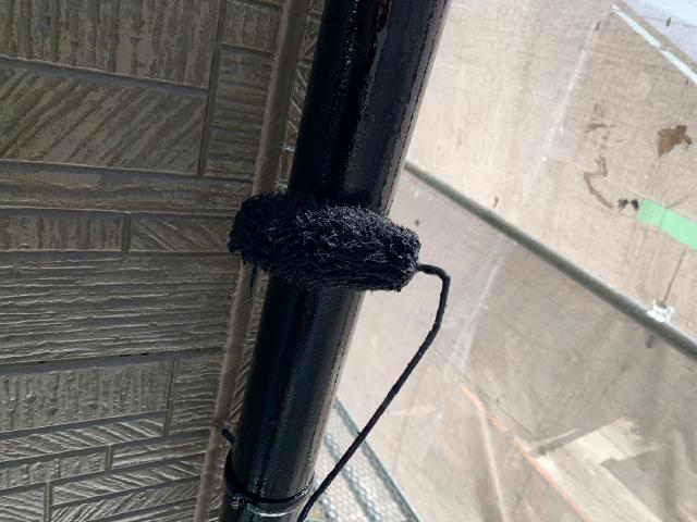 樋の上塗り