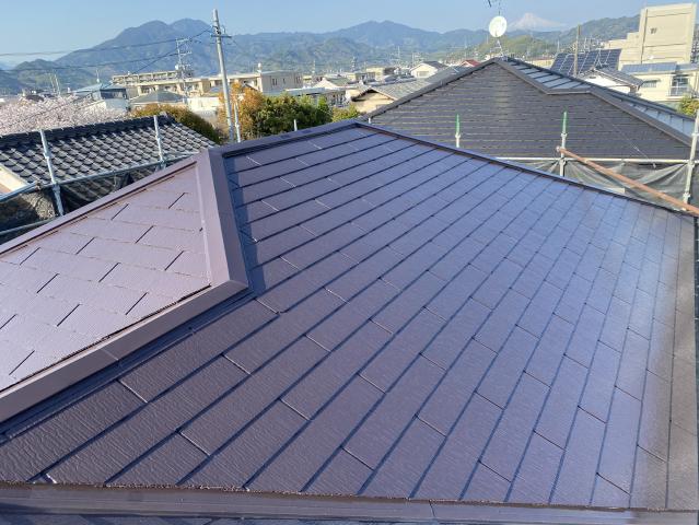 塗り替え後の屋根