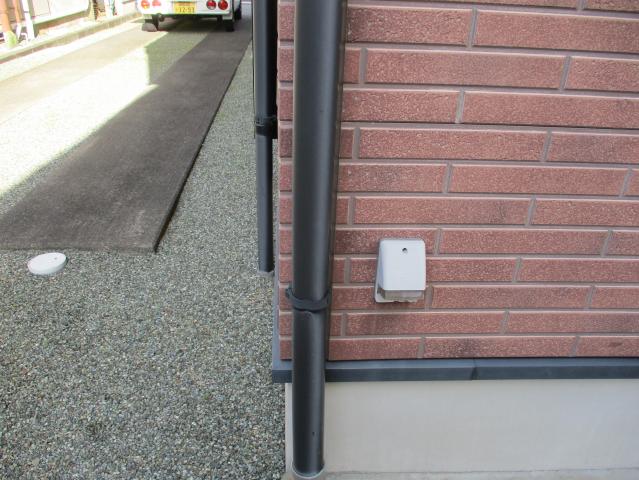 施工前の樋