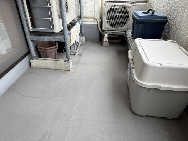 施工前のベランダ