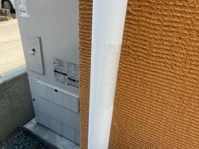 施工前の樋