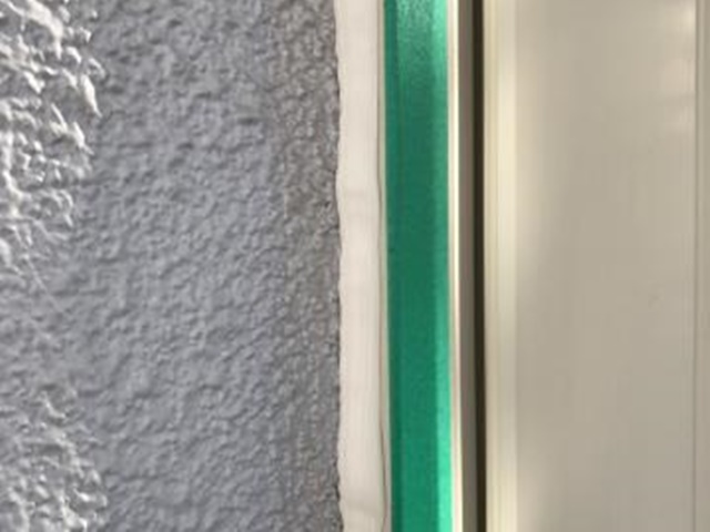 新しいシーリングの施工