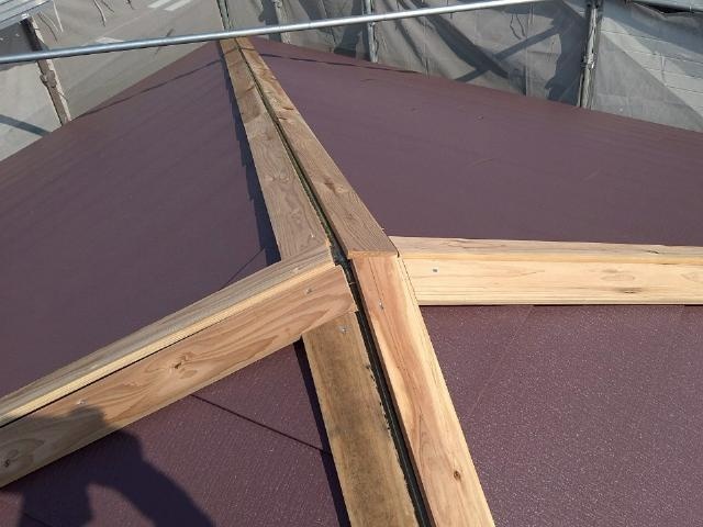木下地をさらに一段取り付けます