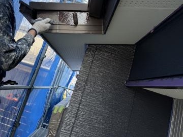 破風の塗装
