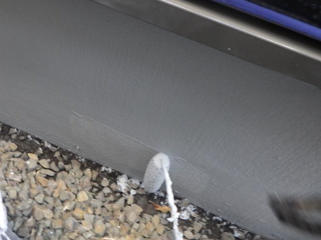 基礎の2回目の上塗り