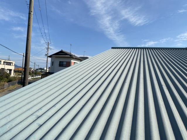 施工前の物置の屋根