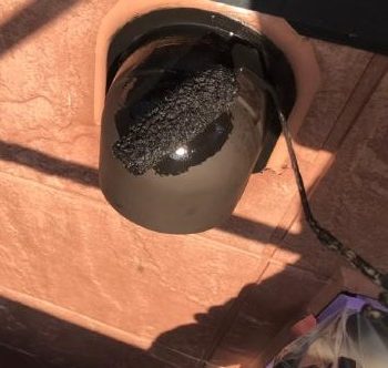 ベントキャップの1回目の塗装