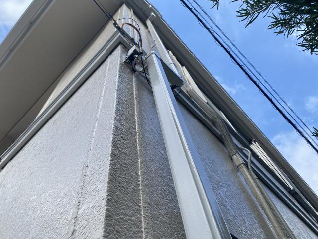 施工後の樋