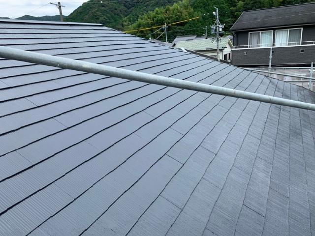 W様邸の屋根の全景