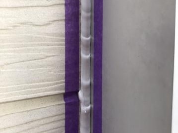 新規シーリング打ちの施工状況