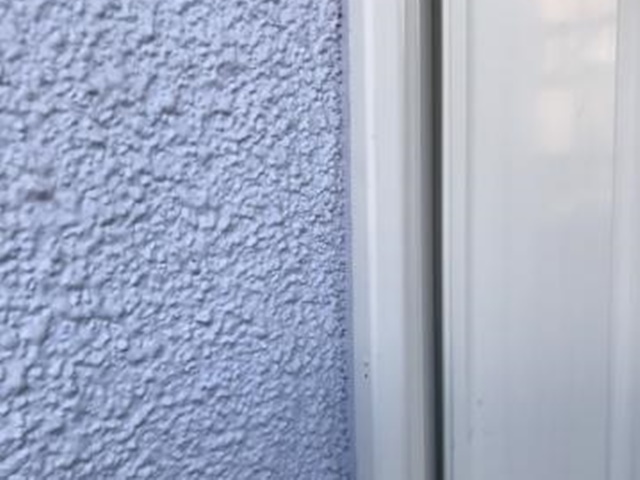 サッシ周りなどのシーリング施工