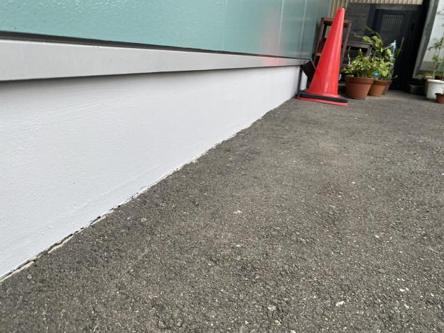 塗り替え後の基礎