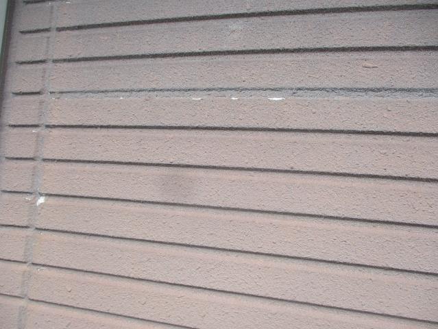 白く削れていた部分がある施工前の外壁
