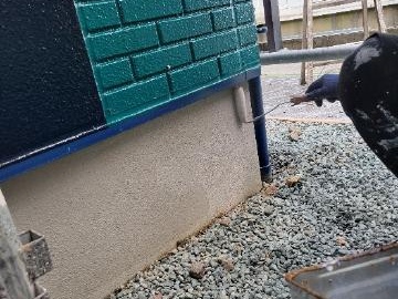 基礎の下塗り