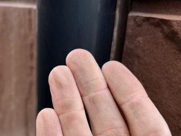 チョーキングが見られた外壁