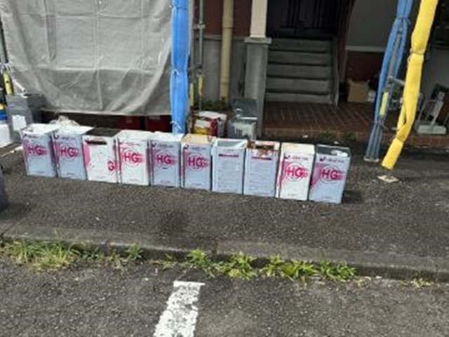 施工で使用した塗料