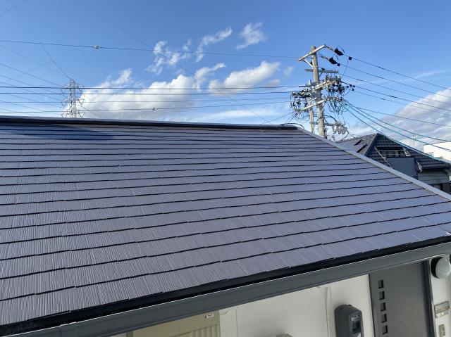 塗り替え後の屋根